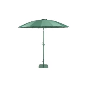 Parasol en métal vert