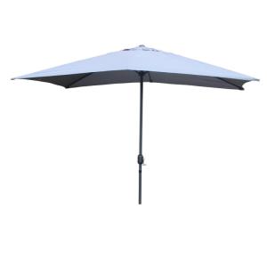 Parasol gris rectangle 2,95 x 2,95 m