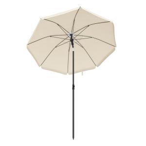 Parasol inclinable 180 cm protection upf 50  hauteur ajusta…