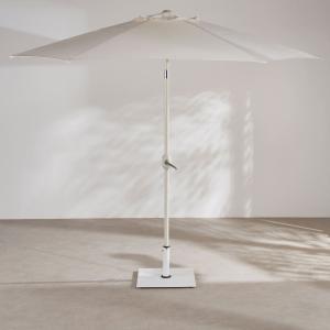 Parasol inclinable en aluminium et toile en polyester recyc…