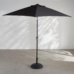 Parasol inclinable en aluminium et toile en polyester recyc…