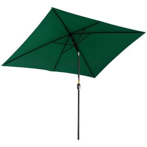 Parasol inclinable rectangulaire dim. 2,94L x 1,98l x 2,55H…