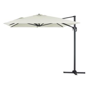 Parasol jardin aluminium ecru 300 x 400 x 300 cm