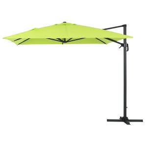 Parasol jardin aluminium vert 300 x 400 x 300 cm