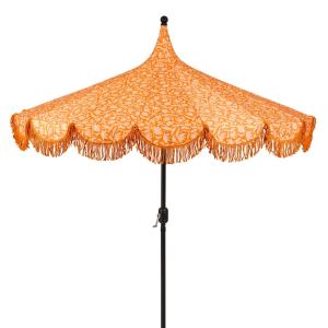 Parasol Orange Polyester H238xl235xL235cm