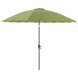 Parasol terrasse en fibre de verre  300 cm olive