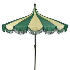 Parasol Vert foncé Polyester H238xl235xL235cm