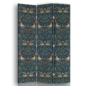 Paravent - Cloison Bird - William Morris 110x150cm (3 volet…