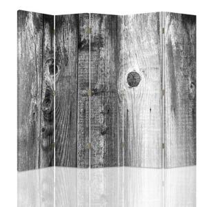 Paravent - Cloison Black And White Wood cm 180x170 (5 volet…