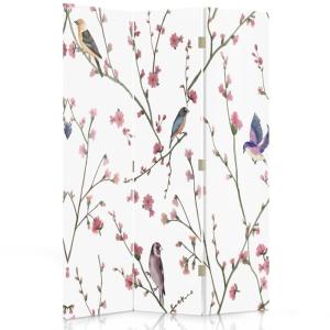 Paravent - Cloison Songbirds 110x150cm (3 volets)