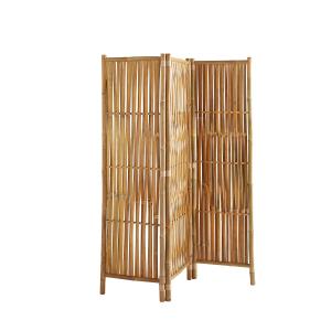 Paravent en bambou naturel 160x139cm