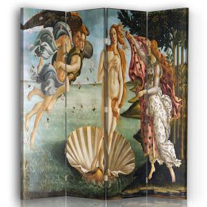 Paravent La Naissance de Vénus - Sandro Botticelli cm 145x1…