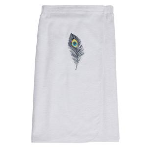 Paréo de bain en coton Blanc Taille unique