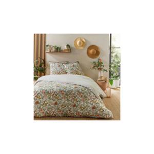 Parure 100% coton 57 fils Narcisse 220x240cm - 220x240cm -…