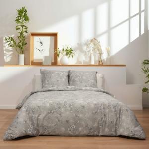 Parure de couette 100% coton imprimée 240x220 2 taies 65x65…