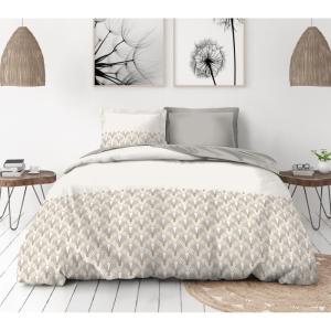 Parure de couette 2 pièces en percale de coton 140x200…
