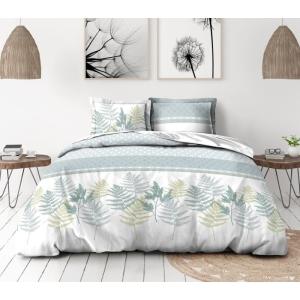Parure de couette 2 pièces en percale de coton 140x200   VE…