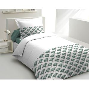 Parure de couette 2 pièces en percale de coton 140x200…