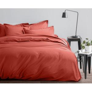 Parure de couette Satin de Coton 70 Sienne