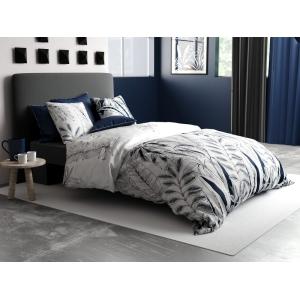 Parure de draps en coton imprimée   taie 180x290 cm