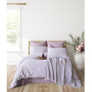 Parure de lit  2 personnes  240x220 cm coton gauffre