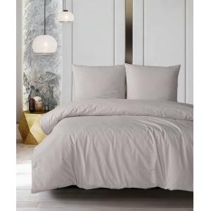 Parure de lit  2 personnes  240x220 cm coton uni