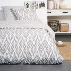 Parure de lit coton 2 personnes imprimé Floral  240x260 cm…