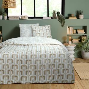 Parure de lit double rétro en microfibre lavée 200x200cm