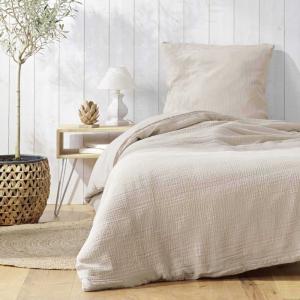 Parure de lit en gaze de coton gaze de coton/coton sable 14…
