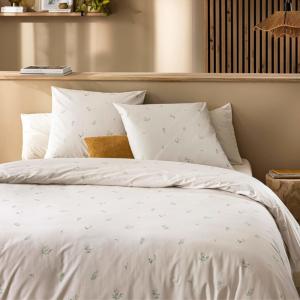 Parure de lit imprimé 100% coton 200x200 cm