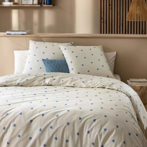 Parure de lit imprimé 100% coton 57 fils 260x240 cm
