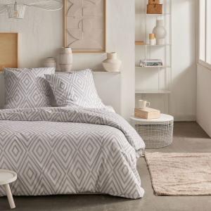 Parure de lit imprimé A carreaux  220x240cm