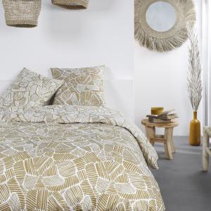 Parure de lit imprimé Animalier coton  260x240cm