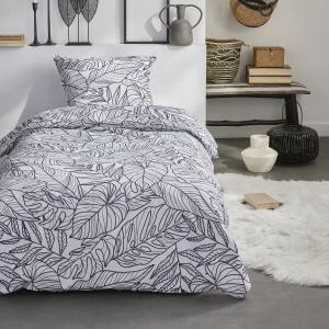 Parure de lit imprimé floral coton  140x200 cm