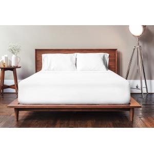Parure de lit Microfibre 220 x 240 cm Blanc