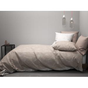 Parure housse de couette en coton imprimée   2 taies 260x24…
