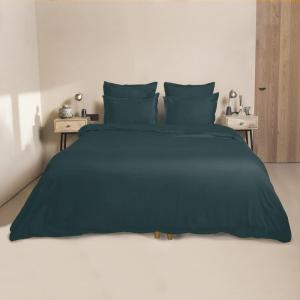 Parure   taies 65x65 satin de coton canard 260x240
