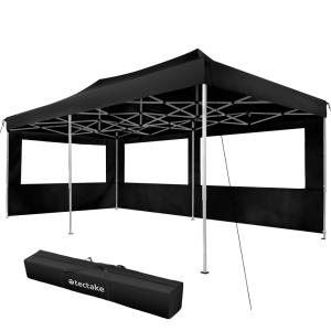 Pavillon de jardin 6x3m avec cadre en aluminium polyester é…