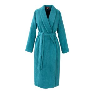 Peignoir de bain en coton paon S