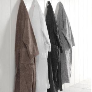 Peignoir en Coton gris M cm