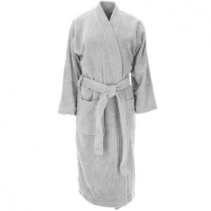 Peignoir en Coton gris xxL cm