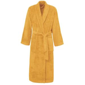 Peignoir éponge homme femme col châle 400 g/m² Caramel S
