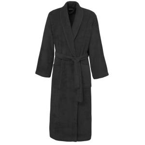 Peignoir éponge hommefemme col châle 400 g/m² carbone XL