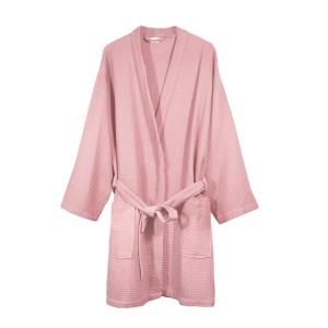 Peignoir femme col kimono en coton BIO Taille XL