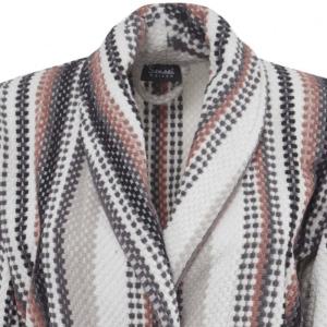 Peignoir homme en coton orange xl