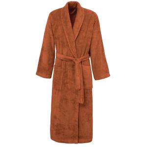 Peignoir mixte col châle 400 g/m²  auburn M