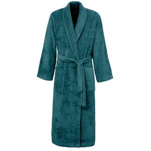 Peignoir mixte col châle 400 g/m²  denim XL