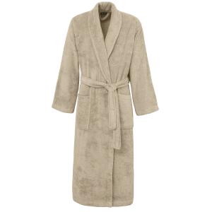 Peignoir mixte col châle 400 g/m²  sable L