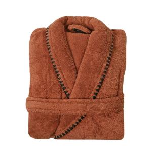 Peignoir mixte col châle point cavalier Auburn XL