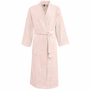Peignoir mixte kimono en coton Poudre XL